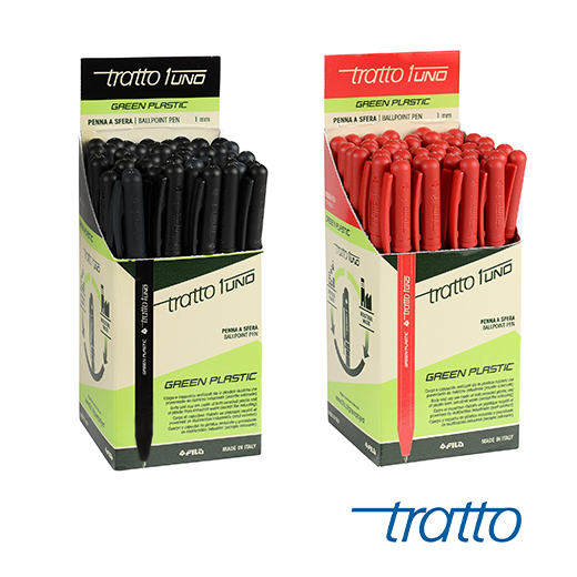TRATTO Set penne a sfera - 100 pezzi