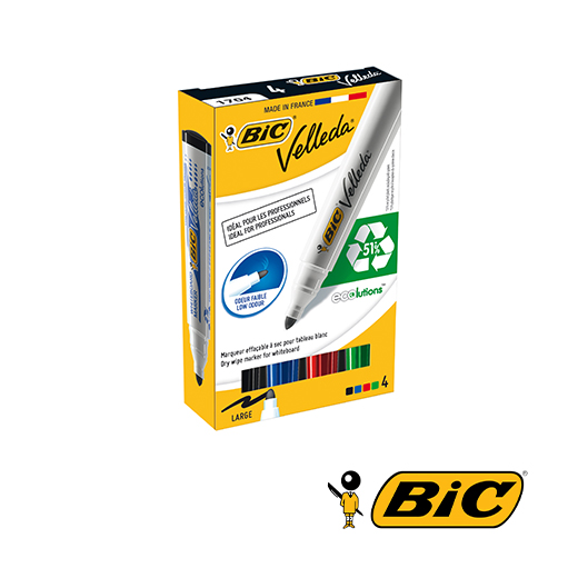 BIC Set 5 confezioni di marcatori per lavagna