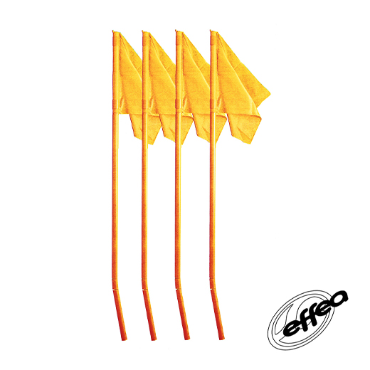 EFFEA Set 4 bandierine calcio dangolo