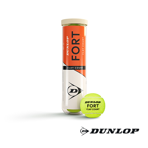 DUNLOP Set 4 palline tennis da allenamento