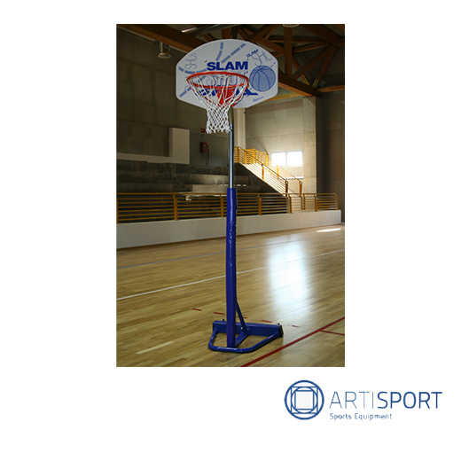 ARTISPORT Canestro su colonna trasportabile