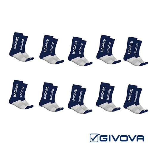 GIVOVA Calza Raimir allenamento senior - set 10 pezzi 