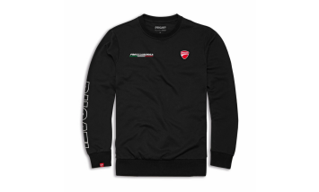 Felpa girocollo - Nero Ducati LOGO
